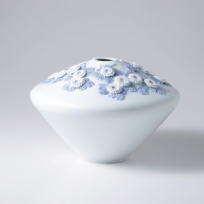 Vase with Chrysanthemum Decoration
