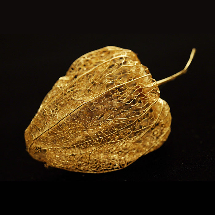 Gold Leafs Art Panel