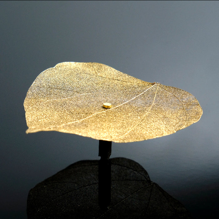 Gold Leafs  Art Panel